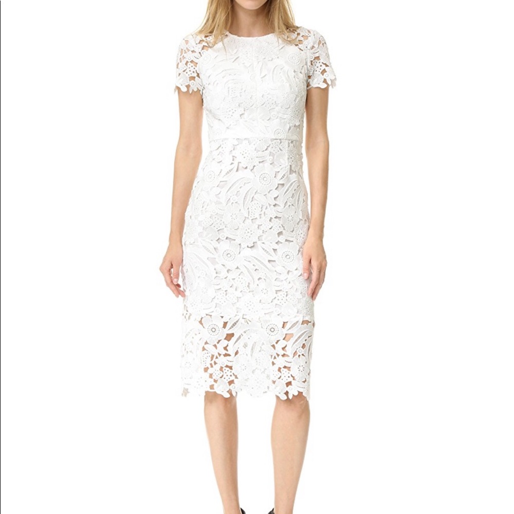 shoshana once worn stunning white dress!